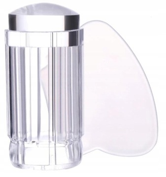 Stempel żelowy CLEAR do frencha, wzorków z blaszki