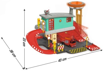 ПОЖАРНЫЙ СЭМ ПОЖАРНАЯ СТАНЦИЯ + ЛИТЫЙ ГРУЗОВИК ЮПИТЕР
