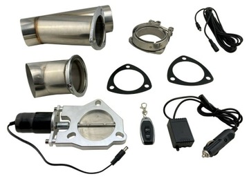 Электрический демпфер выхлопа 76 ММ 3