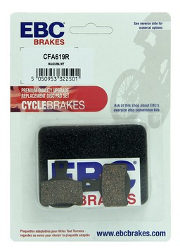 KLOCKI ROWEROWE EBC CFA619R PÓŁMETALICZNE MAGURA MT2/MT4/MT4E/MT6/MT8/MTS