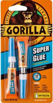 KLEJ GORILLA DO METALU PLASTIKU SZKŁA SUPER MOCNY