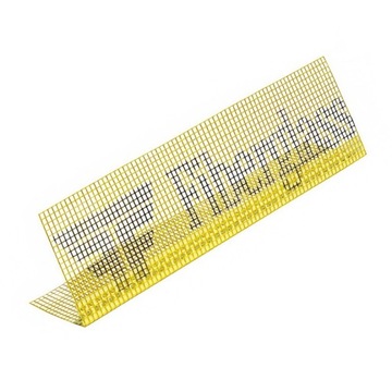 Narożnik PCV z siatką 145g 10x10 cm PREMIUM 300 cm