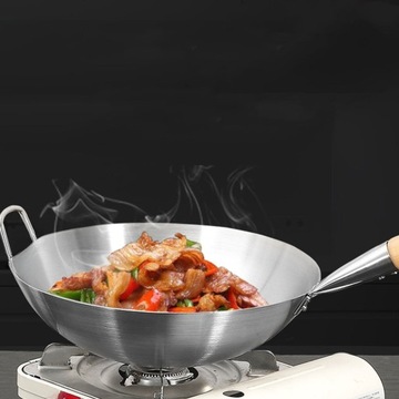 РАБОТА НА ПЛОСКОЙ СКОВОРОДЕ НА ПРОЧНОЙ СКОВОРОДЕ ВОК