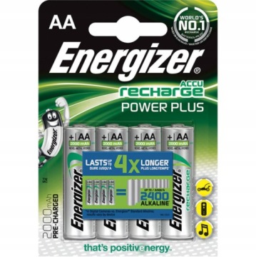 NiMH аккумулятор Energizer AA R6, 2300 мАч (4 шт. в блистере)
