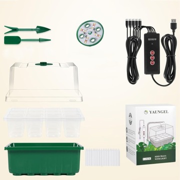 НАБОР 5 X МИНИ-ТЕПЛИЦЫ МИНИ-ТЕПЛИЦЫ НАБОР ПОСАДОВ ДЛЯ ТЕПЛИЦЫ