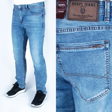 SPODNIE MĘSKIE JEANSOWE W 36 L 32 W96-98 cm