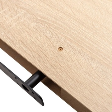 Полка настенная самоподвесная - FS 60x23 дуб Сонома