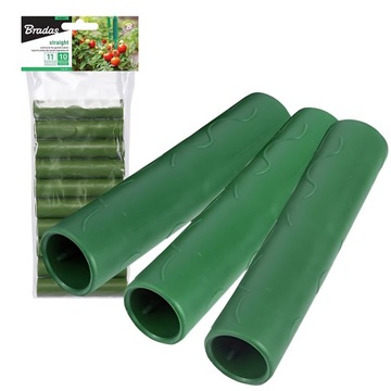 Łącznik prosty do Tyczek Ogrodowych 11mm 10szt Przedłużanie Tyczki Bradas