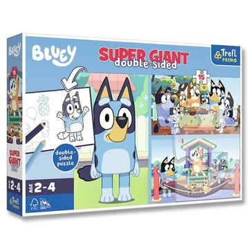 Puzzle Trefl super giant 15 elementów puzzle 42010