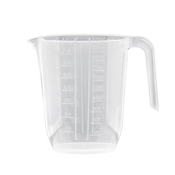 DZBANEK Z DZIUBKIEM MIARKĄ 1L MIARKA KUCHENNA