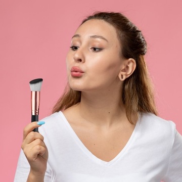 НАБОР ПРОФЕССИОНАЛЬНЫХ КИСТЕЙ ДЛЯ МАКИЯЖА 10 ШТ.