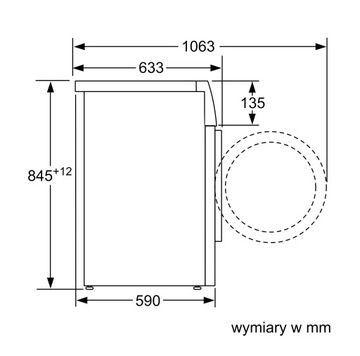 SIEMENS WM14N277PL стиральная машина + сушильный комплект + WT45HVEEPL iQ300 + РАЗЪЕМ