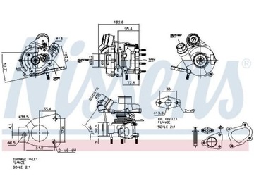 TURBO NISSAN INTERSTAR 2.5 06-11