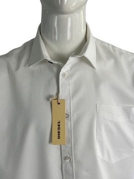 DIESEL męska koszula casual biała r. XL