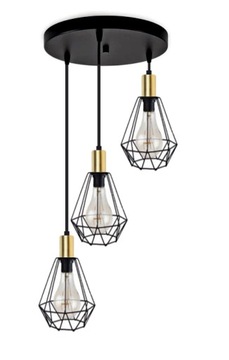 LAMPA SUFITOWA,ŻYRANDOLDIAMENT ZŁOTY MARKOSII 112K