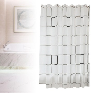 Занавески для душа в ванной Водонепроницаемая ткань 1,2x