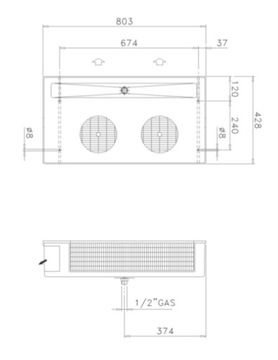 комплект оборудования для холодильного помещения холодильной камеры