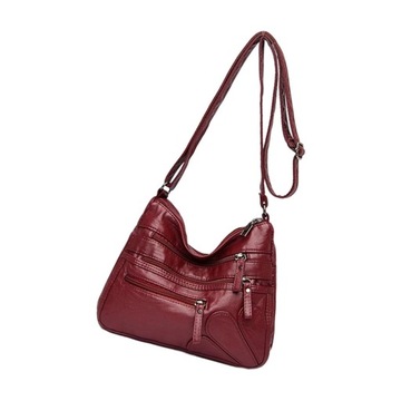 Damska torba na ramię Wytrzymałe, codzienne torby typu Crossbody Torebka damska czerwona