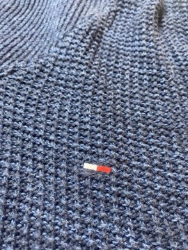 Tommy Hilfiger oryginalny CIEPŁY SWETER/ GOLF XXL