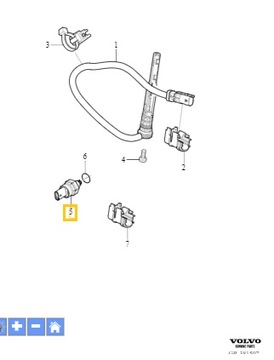 SENZOR TLAKU OLEJE OE VOLVO XC40 XC60 XC90