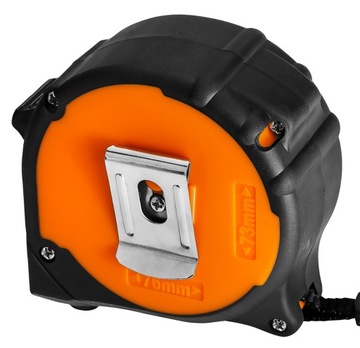 MIARA ZWIJANA STALOWA TAŚMA MIARKA METRÓWKA 8 M X 25 MM, MAGNES NEO TOOLS