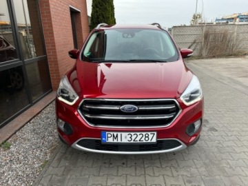 Ford Kuga II SUV Facelifting 1.5 EcoBoost 182KM 2018 Ford Kuga 1.5 benzyna 182 KM automat zarej w PL zadbany mozliwa zamiana, zdjęcie 4