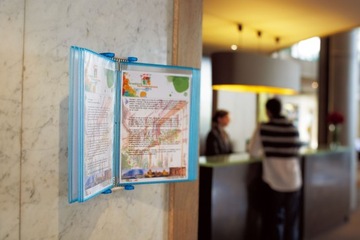 TARIFOLD A4 10-панельная настенная презентационная система