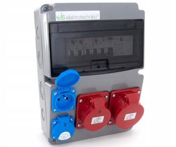 ЗАЩИЩЕННЫЙ РАСПРЕДЕЛИТЕЛЬНЫЙ ЩИТ 32 16 5П 230В