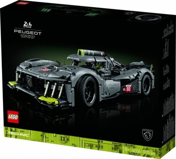 LEGO Technic PEUGEOT 9X8 24H Le Mans Hybrid Hypercar 42156