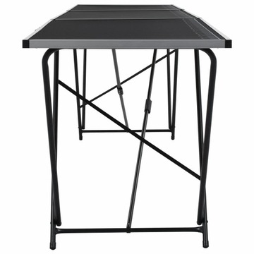 vidaXL Складной стол для обоев из МДФ и алюминия 300x60x78 см