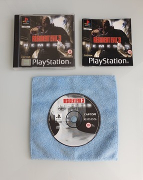 Resident Evil 3 Nemesis PSX PS1 KOMPLETNA PLAYSTATION 1 3XA