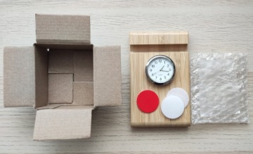 Декоративные автомобильные часы Аналоговые кварцевые для автомобиля Chrome White PL