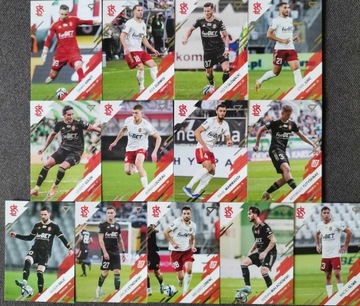 EKSTRAKLASA 2023/24 SPORTZOO SERIA 2 KOMPLET 13 KART ŁKS ŁÓDŹ