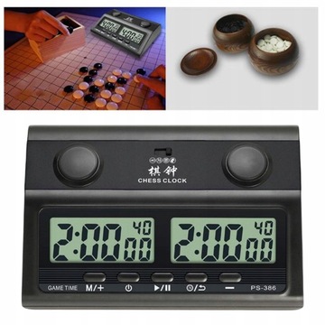 Настольные часы с шахматными часами