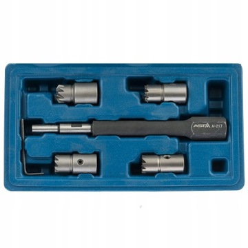 НАБОР ФРЕЗ ДЛЯ СЕДЛА ИНЖЕКТОРА 17 шт.