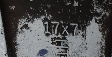 FELGI ALUMINIOWE ALUFELGI 17 OPEL ASTRA IV J 5x115 7J ET44 13276347 2009-15