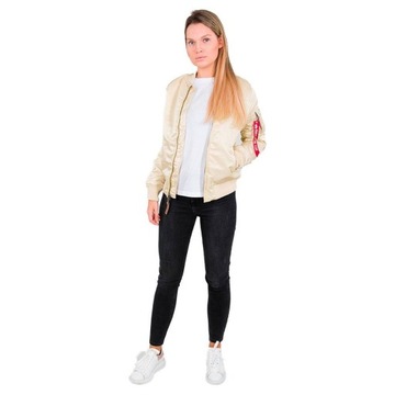 Kurtka Alpha Industries MA-1 VF 59 WMN, beżowa damska 133009-28 XS