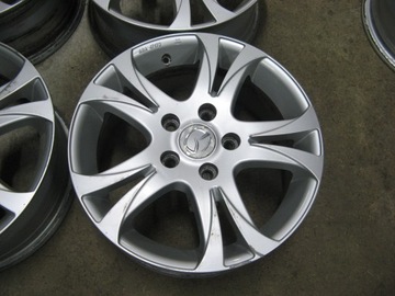 4× DISK HLINÍK MAZDA OE 6 6.5" X 16" 5X114.3 ET 55