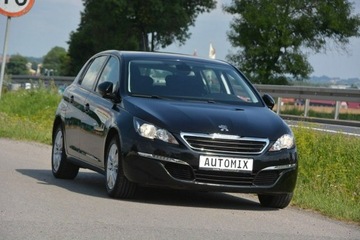 Peugeot 308 II Hatchback 5d 1.2 PureTech 110KM 2016 Peugeot 308 1.2 nawigacja led bezwypadkowy climatr, zdjęcie 7