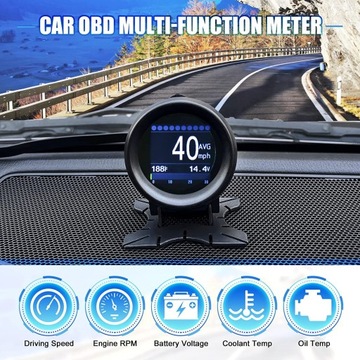 Autool x60 HEAD-UP HUD OBD2 LED ЖК-дисплей