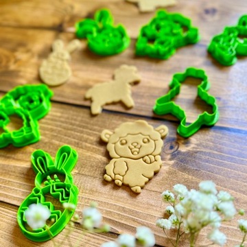 FOREMKA WIELKANOCNA Wykrawacz do Pierników WIELKANOC Zając Zajączek 9,5cm