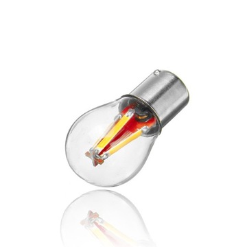 СВЕТОДИОД 4 COB НИТИ PY21W BAU15S БЕЛЫЙ 12В 24В