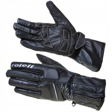 DAMSKIE DŁUGIE RĘKAWICE ROLEFF RO76 SKÓRA XL