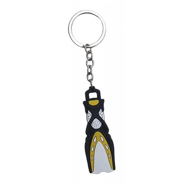 Scuba Flipper Key Chain Dive Keychain Key Holder For Boat Tote Bag