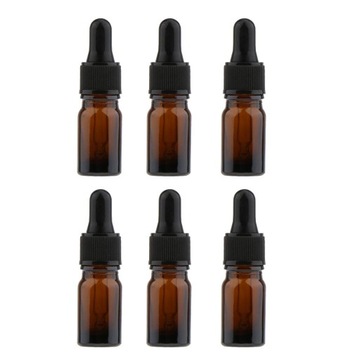 6 пипеток из янтарного стекла емкостью 10 мл.