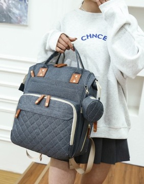 СУМКА ДЛЯ КОЛЯСКИ, РЮКЗАК-ОРГАНИЗАТОР ДЛЯ МАМА, ПАПА 3в1