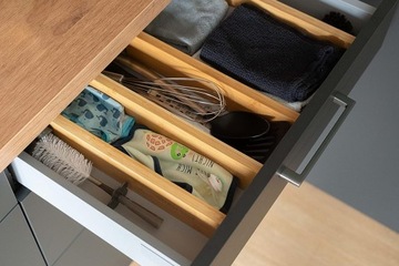 Набор из 4 бамбуковых перегородок для ящика RITA.