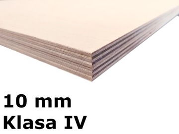 SKLEJKA 10MM FORMATKA DO LASERA CNC - 8x58 CM KL 4