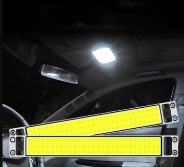 Освещение кабины ПАНЕЛЬНАЯ СВЕТОДИОДНАЯ ЛАМПА 12-24В Выключатель 87SMD ULTRA SLIM 2 шт.