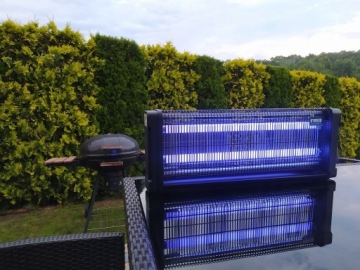 ИНСЕКТИЦИДНАЯ ЛАМПА от КОМАРОВ, МУХ и МОЛИ UV PRO 180м2